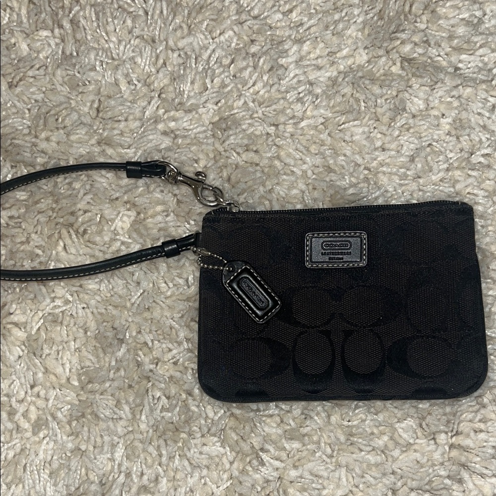 Coach Black Wristlet - Picture 6 of 10